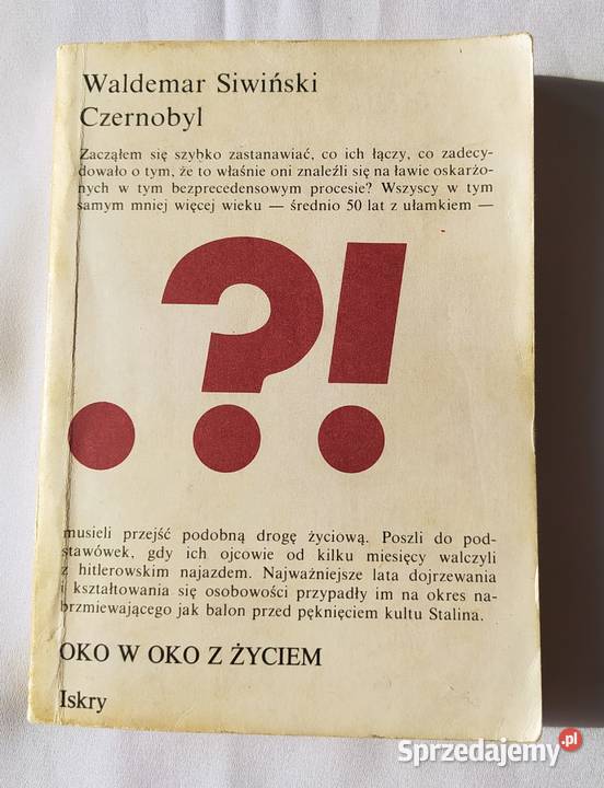 CZERNOBYL katastrofy do procesu Waldemar Hajnówka