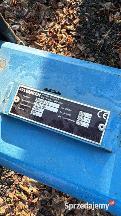 Pług Lemken Diamant 12V Bolesławiec sprzedam