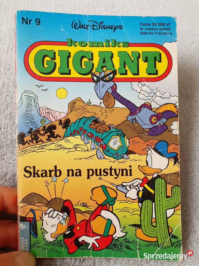 Komiks Gigant 9 1994 Pierwsza Seria