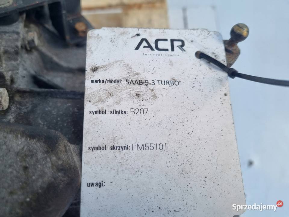 Saab 93 93 II 20 T turbo SKRZYNIA BIEGÓW osobowe Janów
