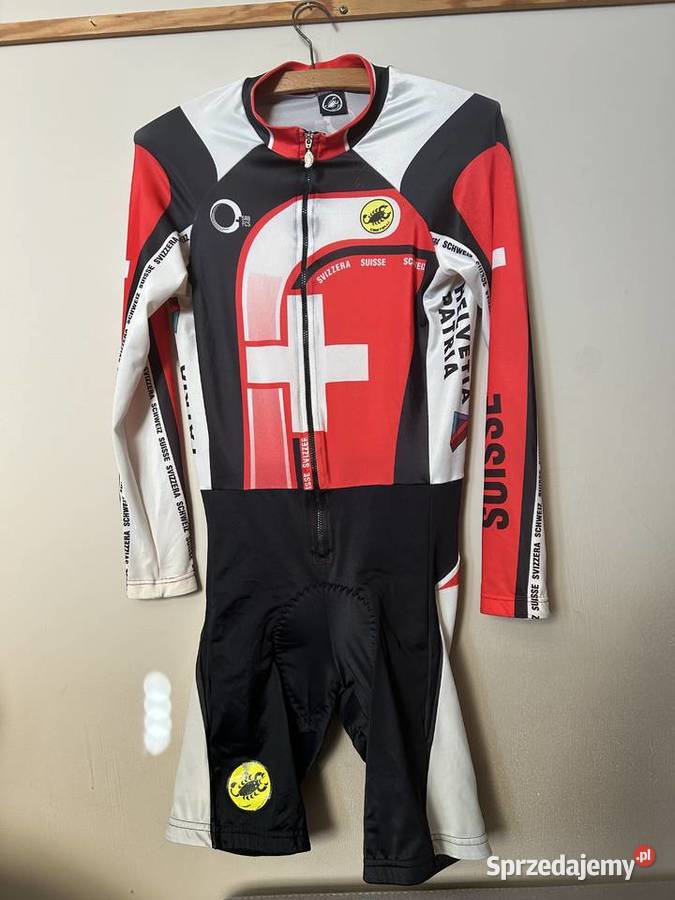 Vintage kolarstwo SZWAJCARIA Castelli L UNIKAT