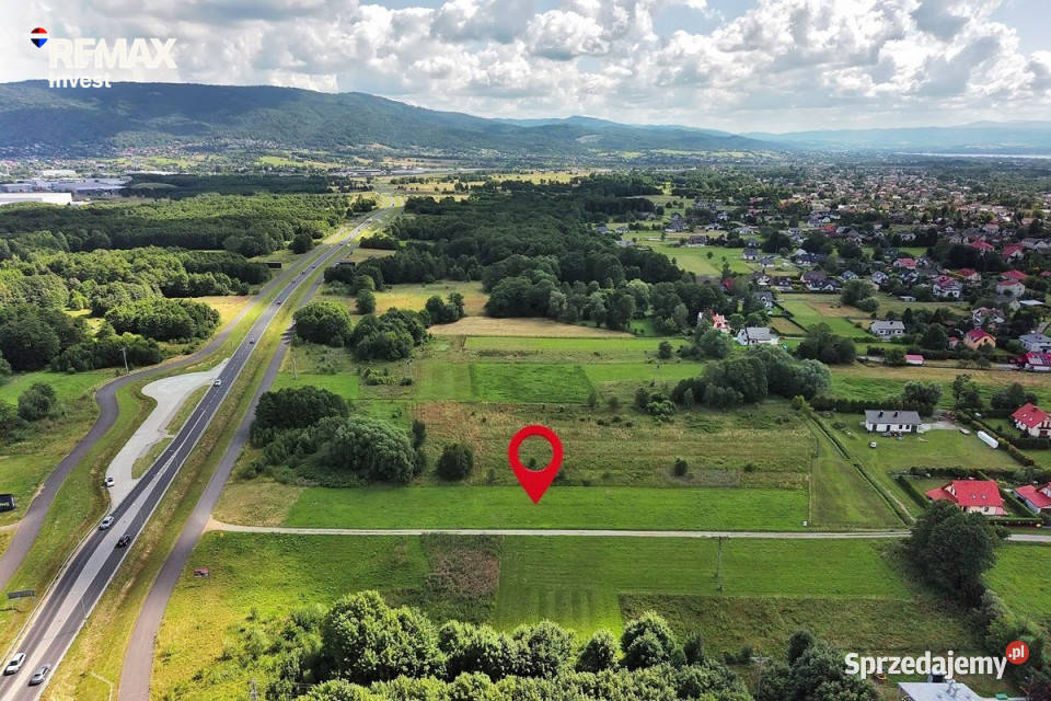 Działka usługowa Buczkowice kSzczyrku