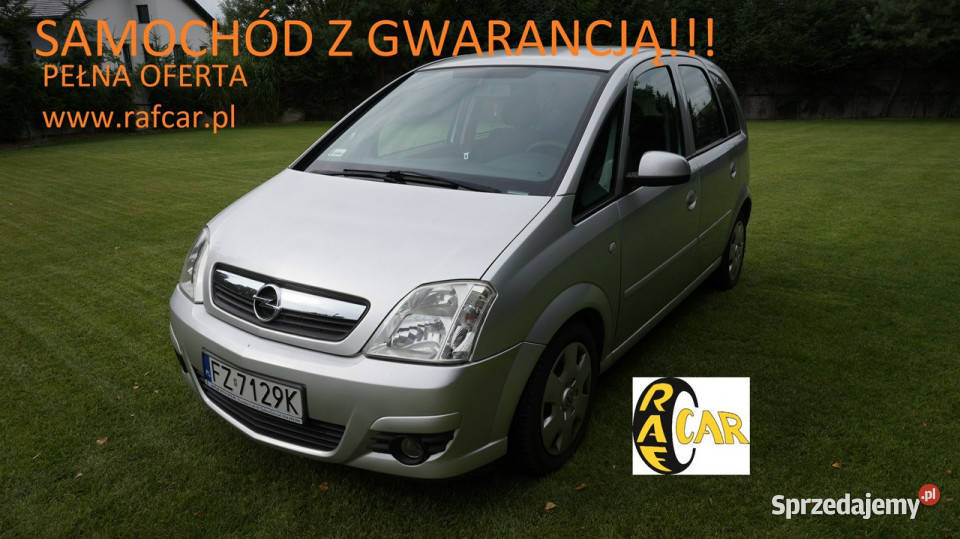 Opel Meriva zarejestrowany ubezpieczony Zarejestrowany w Polsce Zielona Góra