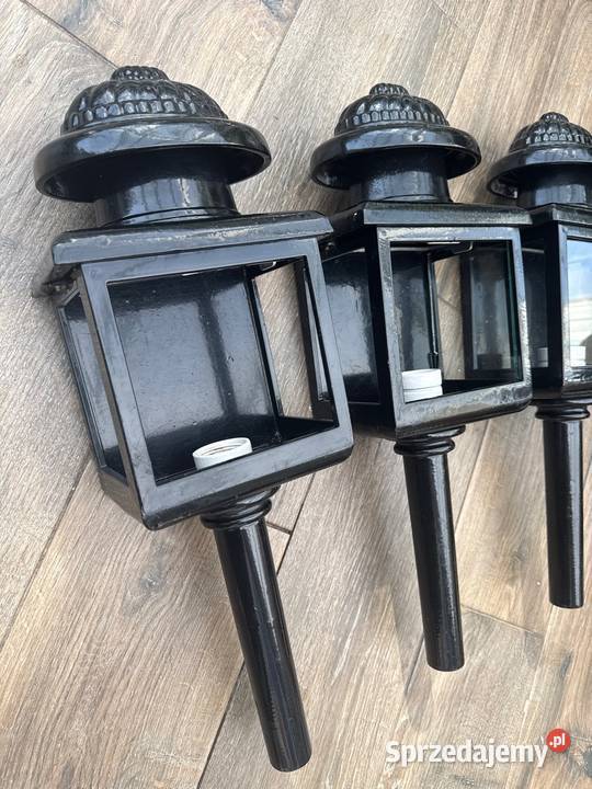 4 lampa powozowa zewnętrzna do stajni aluminium Bystrzyca Kłodzka