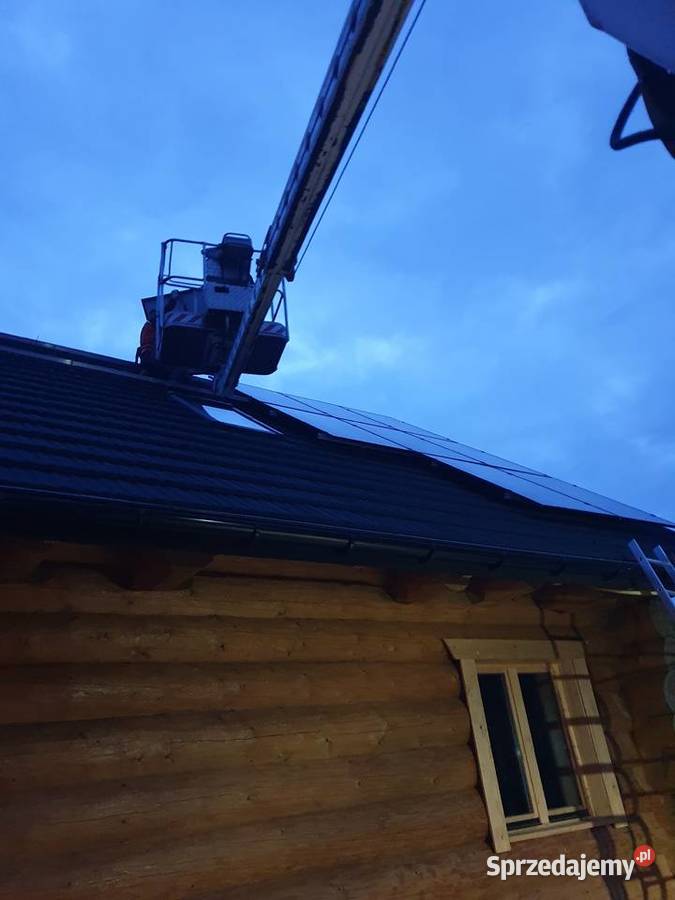 Podnośnik koszowy wynajem Zwyżka wynajem 20m