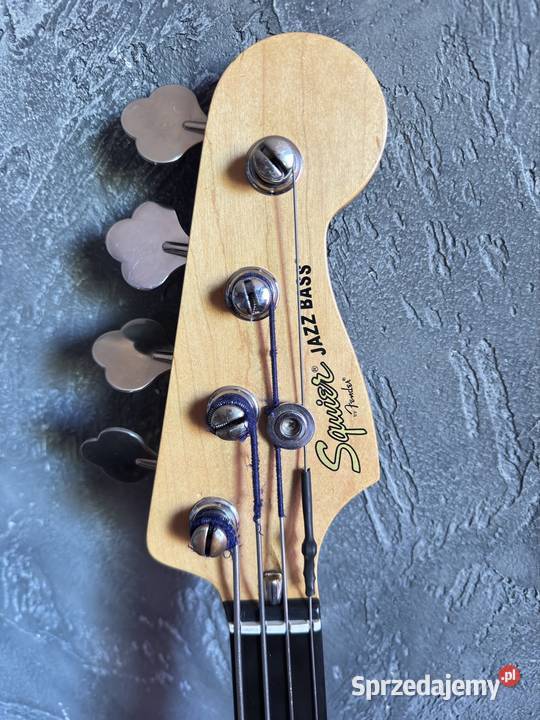 Fender squier gitara bass Fretless śląskie Cieszyn sprzedam