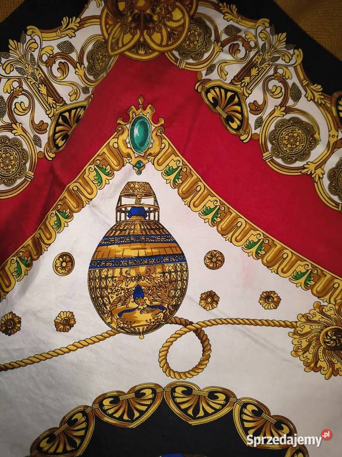 Jedwabna husta Versace Suwałki