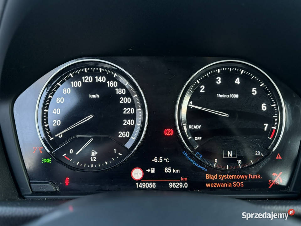 BMW 216 Gran Tourer 7os F46 elektrycznie ustawiane fotele Poznań