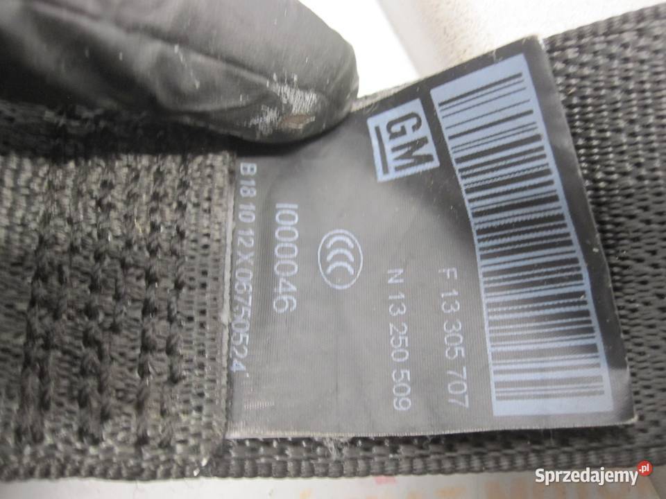 OPEL MERIVA B 13r pas bezpieczeństwa napinacz Wyposażenie wnętrza Kielce