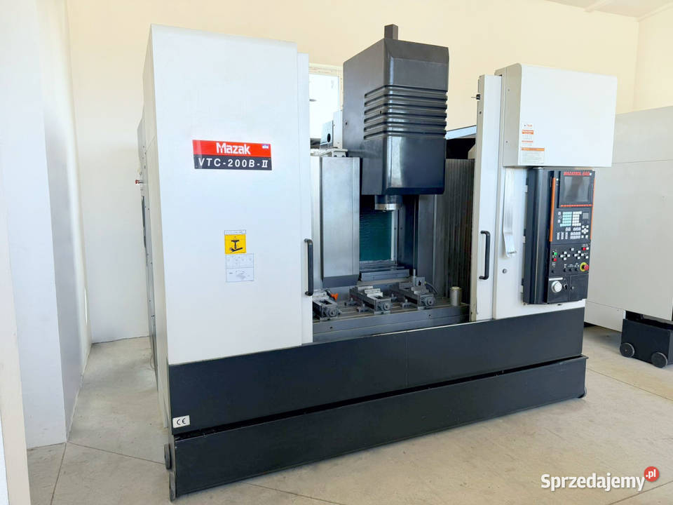 Frezarka CNC MAZAK VTC 200 BII 2006 duża lubuskie Zabór