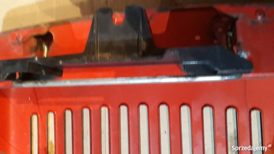 Metalowa maska z zawiasami do traktorka kosiarki Gorzów Wielkopolski sprzedam
