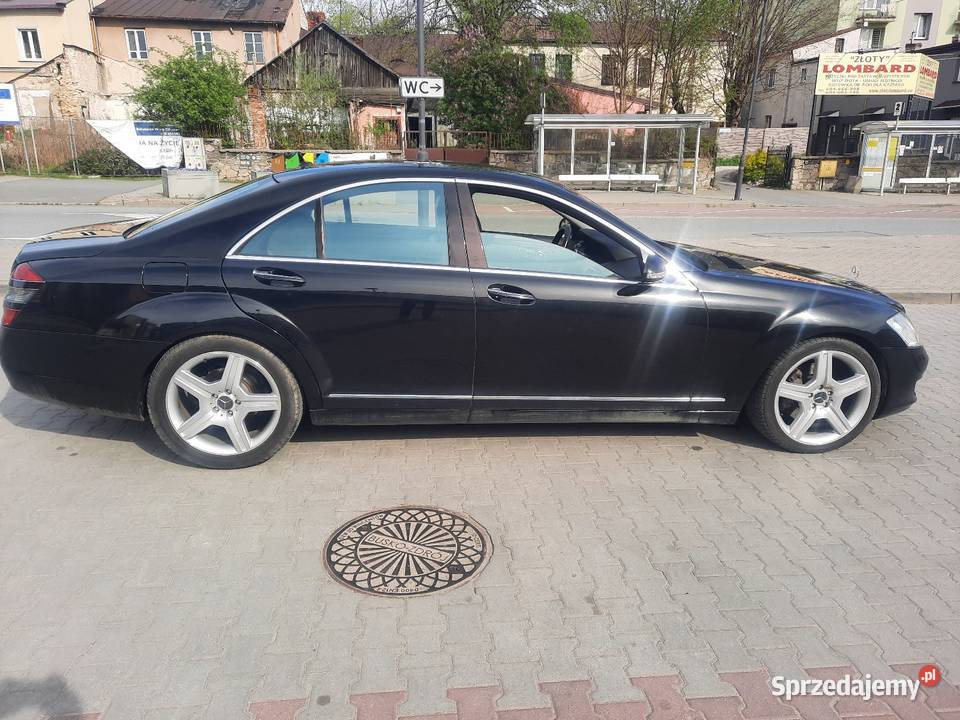 Mercedes w221 s klasa Czarna Szyberdach diesel świętokrzyskie