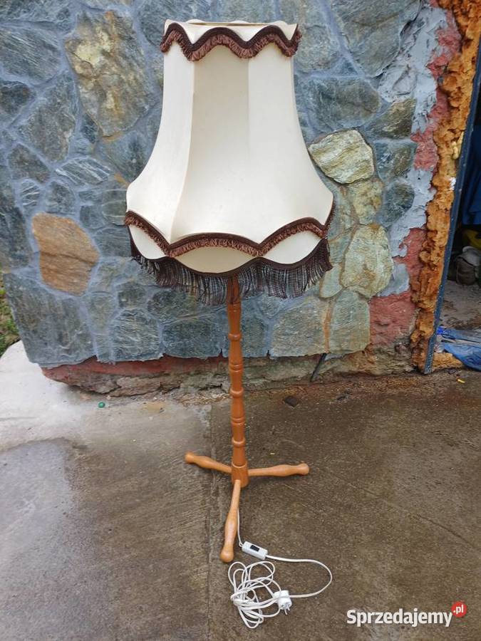 Retro podlogowa lampa z 60 lat Czechoslowacja dolnośląskie Lubań sprzedam