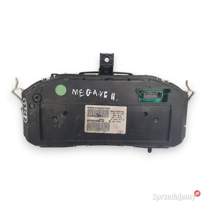 LICZNIK ZEGARY 8200408798D Renault Megane II 19 Chełm