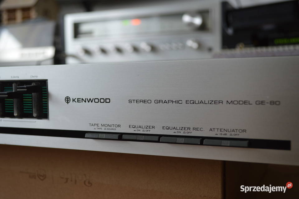 Korektor Equalizer KENWOOD GE80 Idealny Nowy