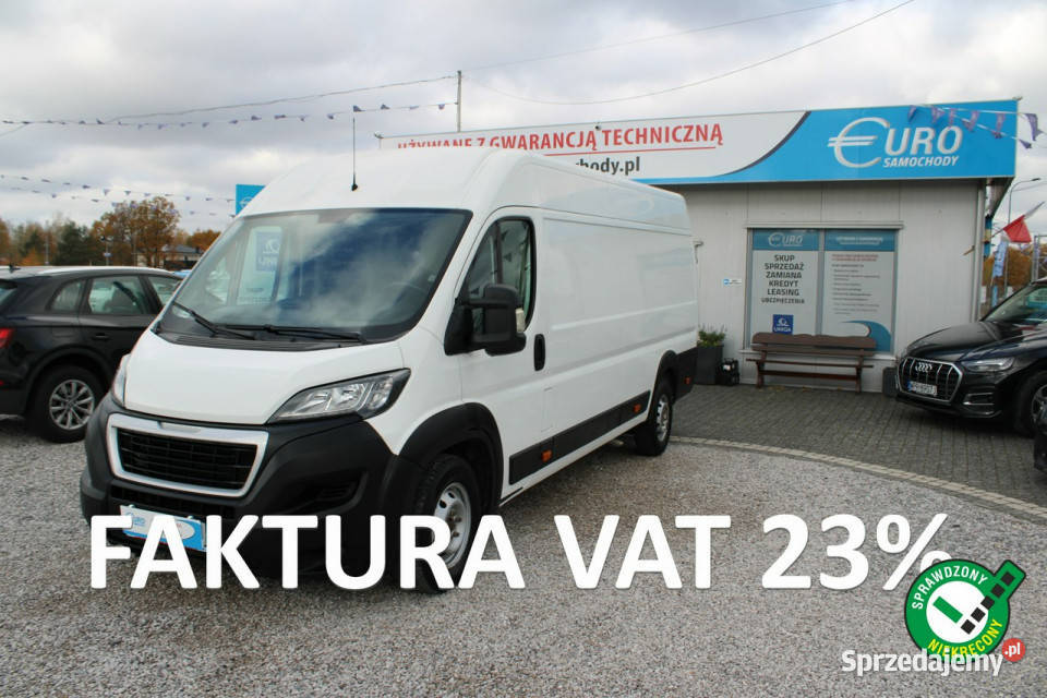 Peugeot Boxer L4H2 FVAT 163 Gwarancja Salon vat1 mazowieckie Warszawa