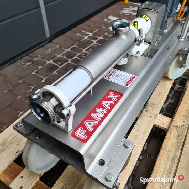 Pompa śrubowa ślimakowa spożywcza Netzsch NE20A Błonie