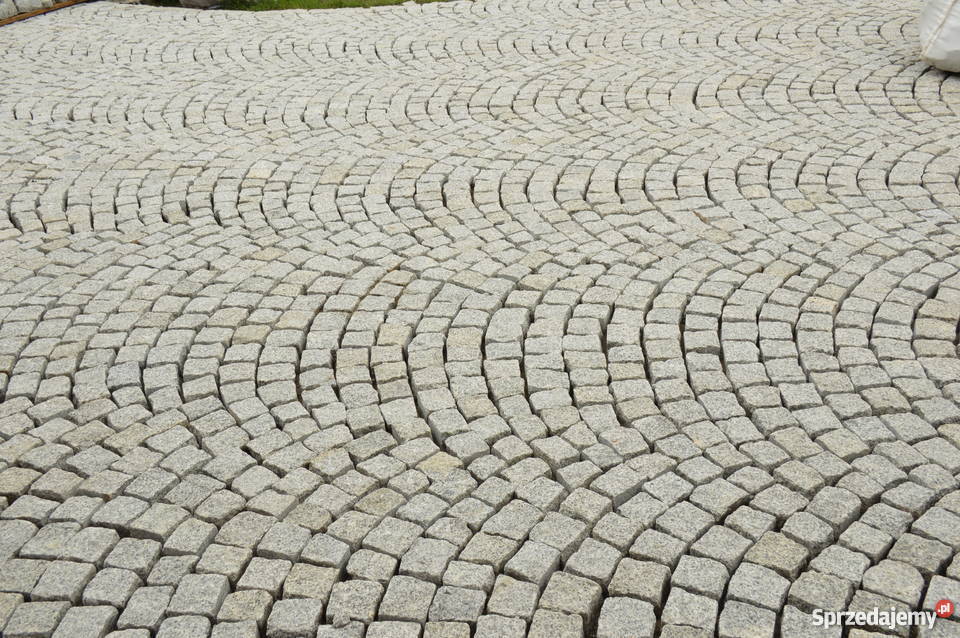 KOSTKA GRANITOWA SZARA 9X11 łódzkie Zgierz