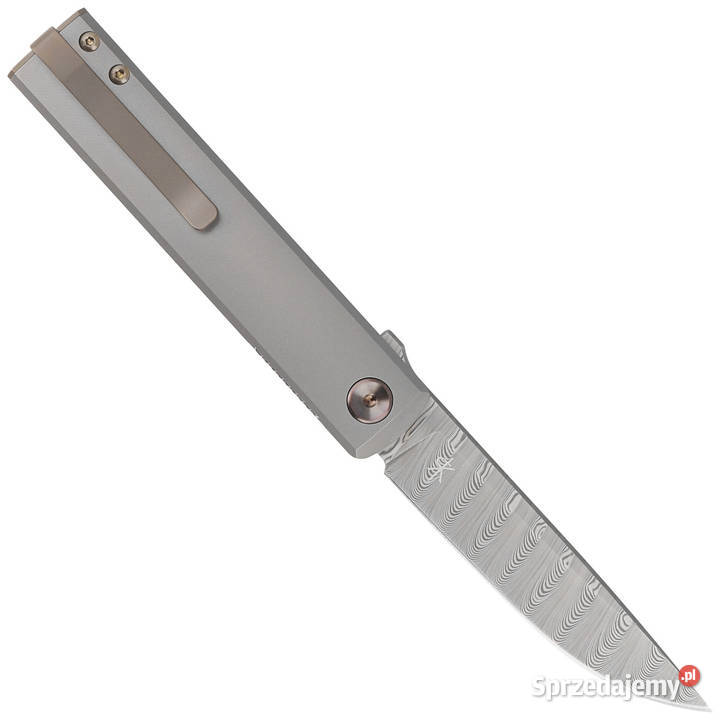 Nóż składany FOX Chnops Sandblasted Titanium mazowieckie Warszawa