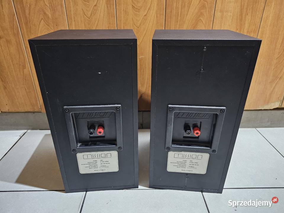 Kolumny MISSION 761i Brytyjskie monitory HighEnd lubuskie