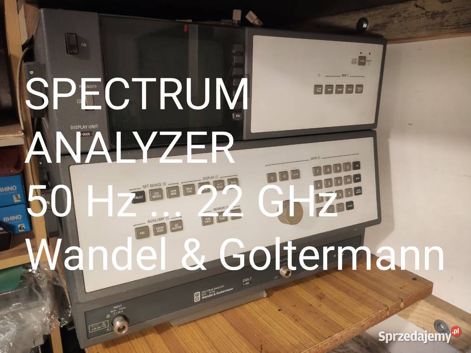 SPECTRUM ANALYZER SNA7 50 Hz 22 GHz Wandel Poznań