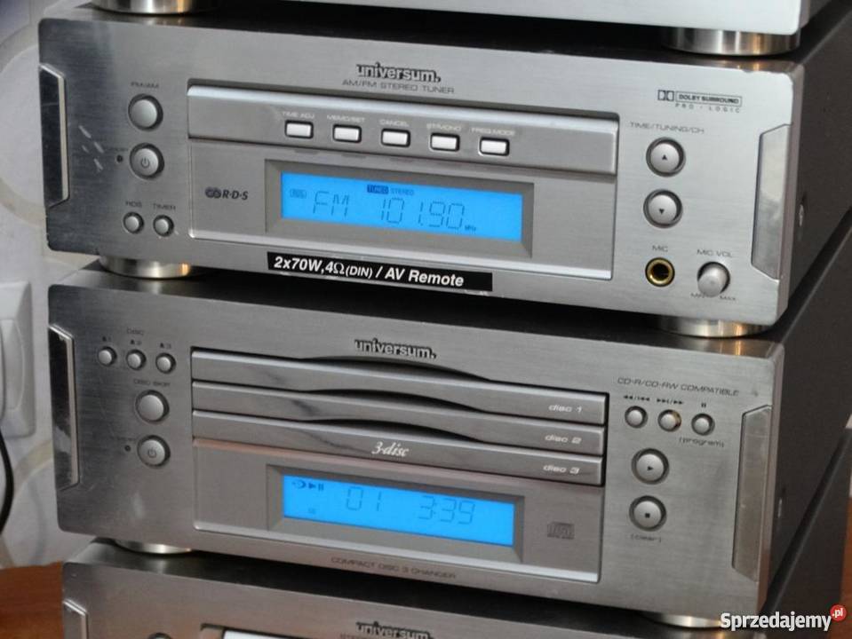 Niemiecka wieża audio 4 segmentymocna WYSYŁKA Jasło