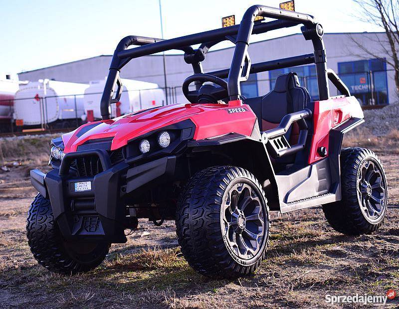MEGA BUGGY STRONG2 UTV 2 DZIECI 4 SILNIKI 7988 Pojazdy elektryczne i spalinowe