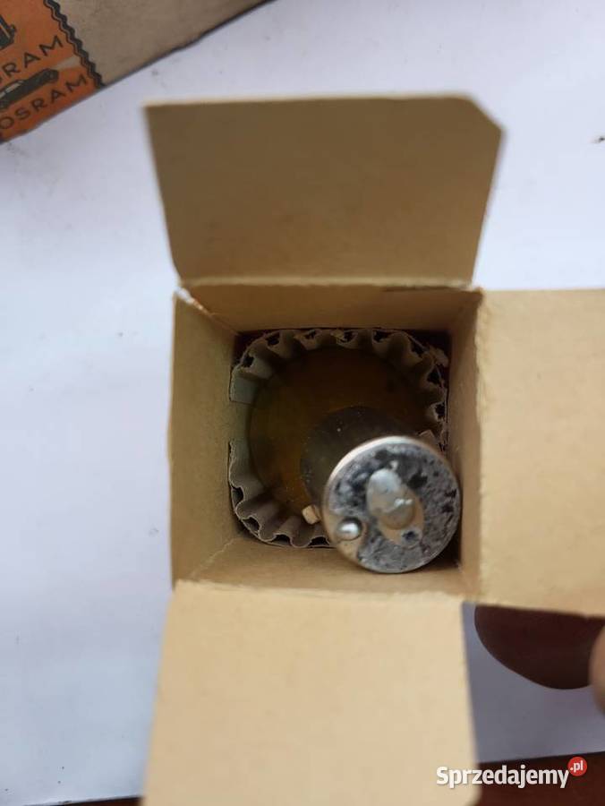 ŻARÓWKI 6V OSRAM 3 SZTUKI NOWE ŻÓŁTE Z EPOKI śląskie