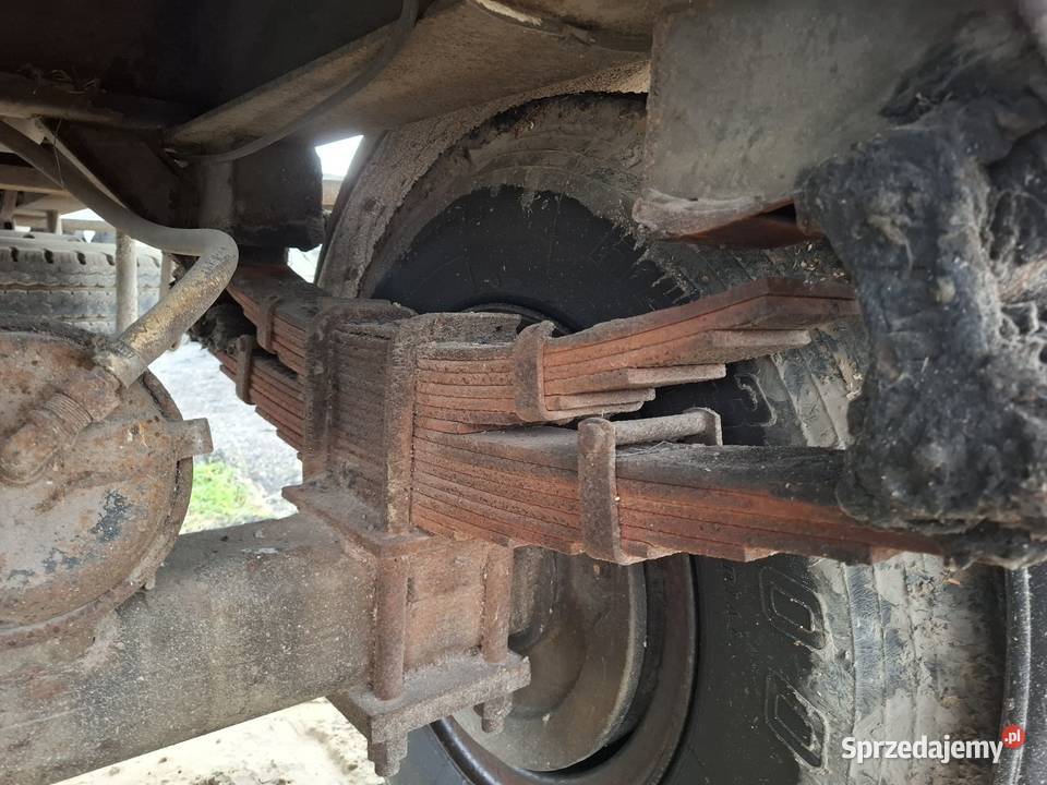 Przyczepa dwuosiowa wywrotka kiper 30 m nieuszkodzony lubelskie Wola Trzydnicka