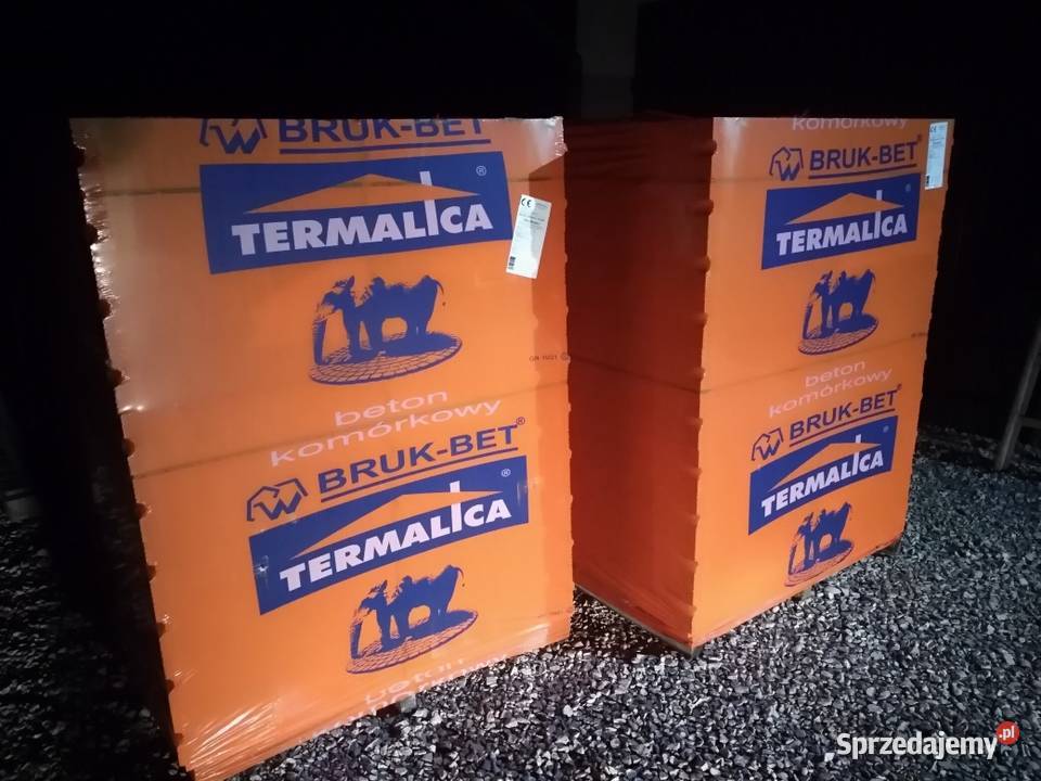 Pustak pustaki beton komórkowy 15 Materiały budowlane Pierszyce