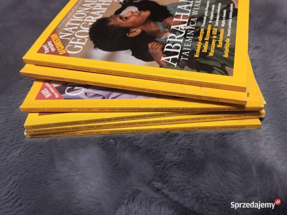 National Geographic Polska 20012002 magazyn Warszawa sprzedam