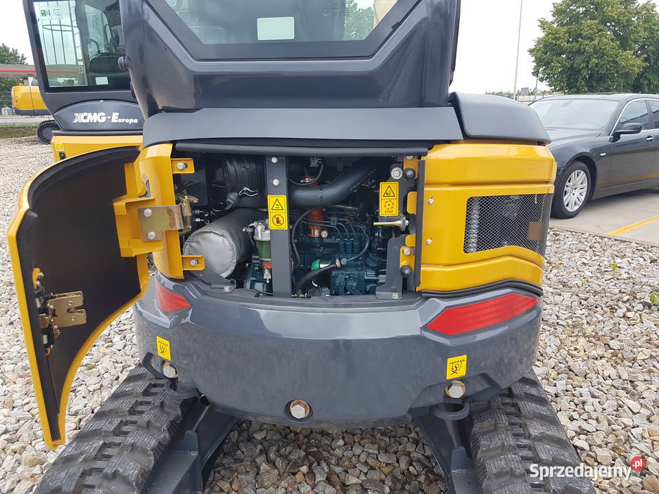Minikoparka XCMG XE27 koparka gąsienicowa Myszków sprzedam