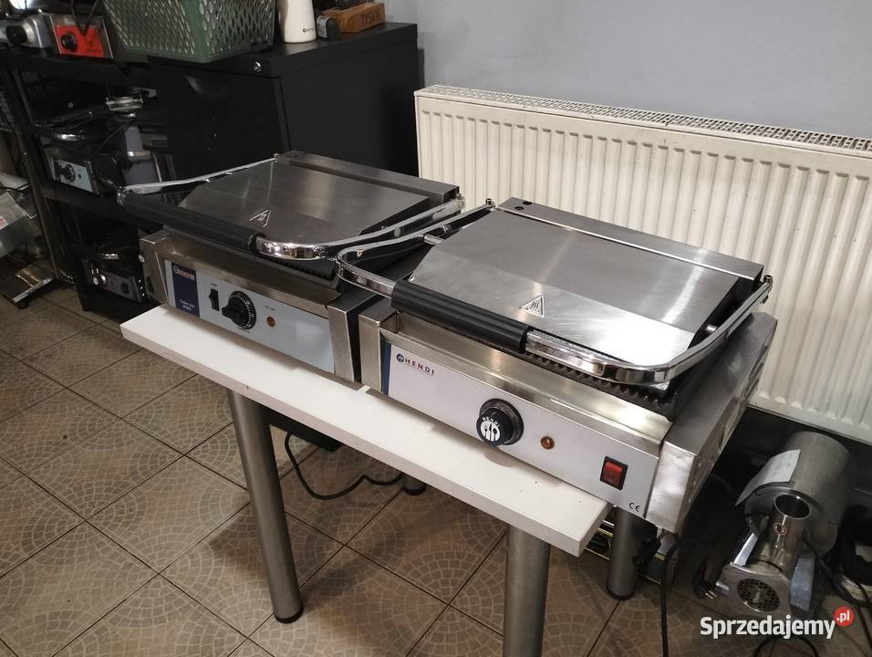 Grill kntaktwy gastronomiczny Ryflowanygładki wielkopolskie Słupia Kapitulna