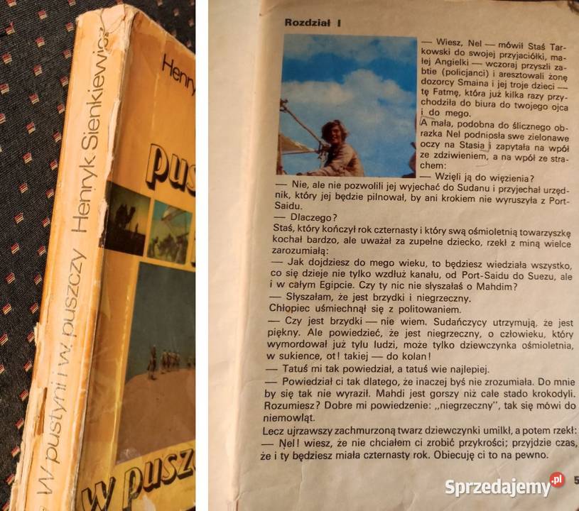 w pustyni i puszczy stare wydanie Henryk świętokrzyskie Kielce
