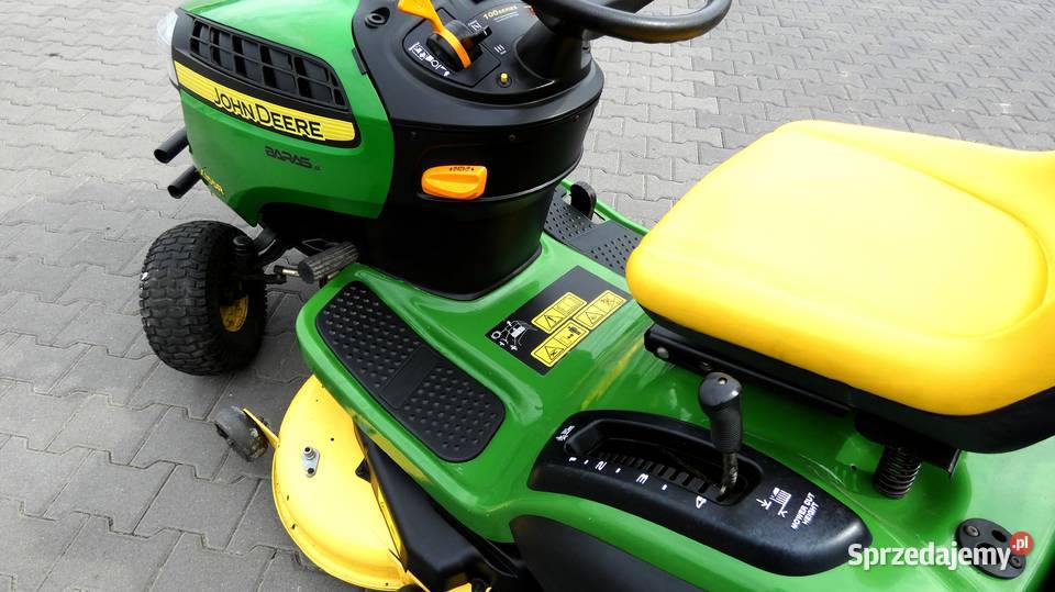 Traktorek kosiarka John Deere X155R BS 2 Świnice Warckie