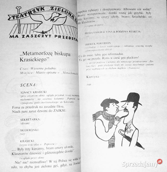 Teatrzyk Zielona Gęś przedstawia Konstanty Chełm