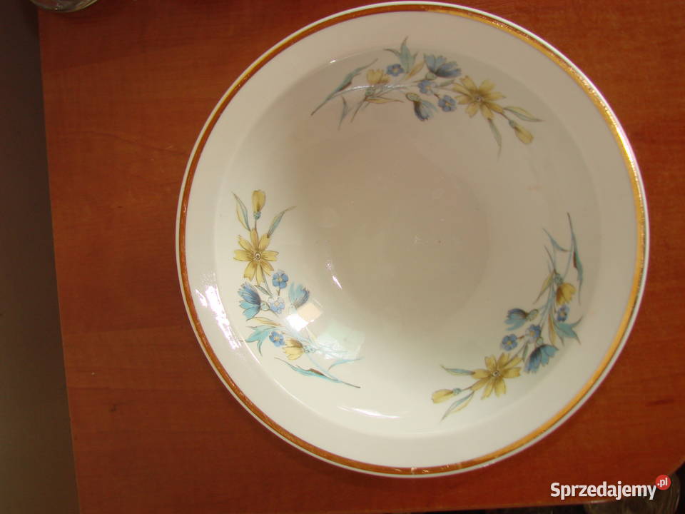 Lubiana porcelanowa miska PRL Pruszcz Gdański