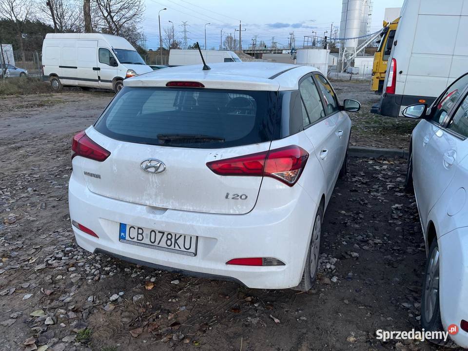Hyundai i20 14 Benzyna LPG Homologacja na biały kujawsko-pomorskie