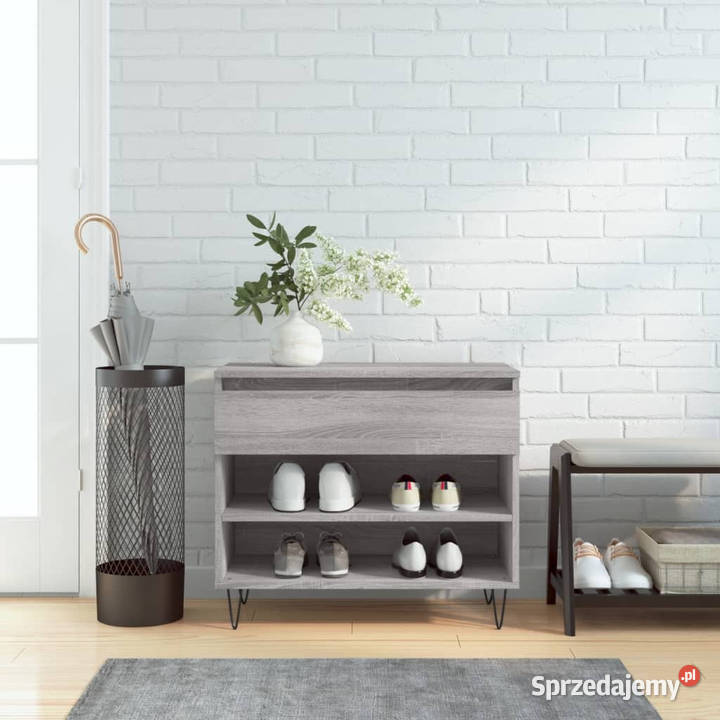 Szafka na buty szary dąb sonoma 70x36x60 Warszawa