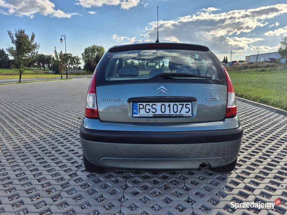 Citroen C3 2006 14i 73 123 000 przebiegu 123000km wielkopolskie Borek Wielkopolski