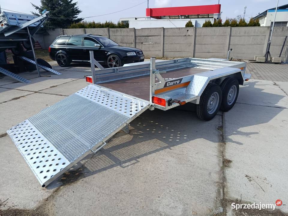 Przyczepa pod minikoparkę sprzęt budowlany CARRO Lublin