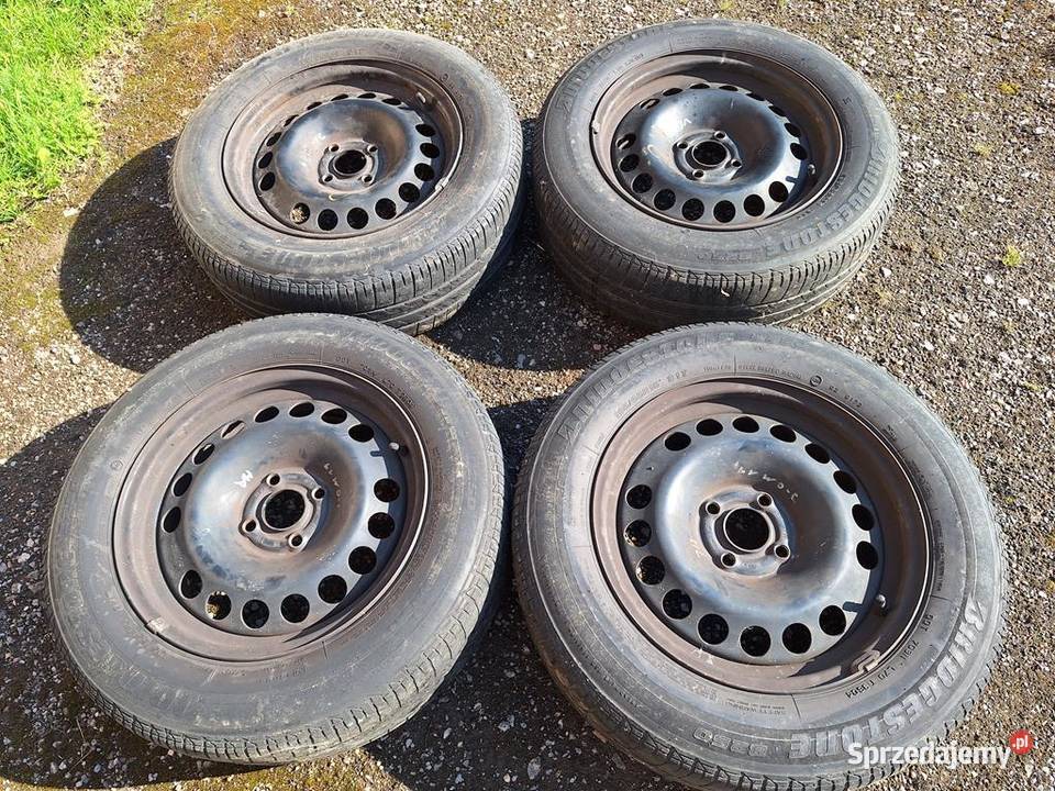 Felgi 6 12 Jx15H2 ET35 z używanymi oponami Motoryzacja Kraków