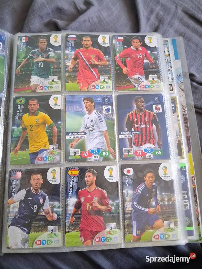 Wielka kolekcja kart Panini Adrenalyn XL Poznań