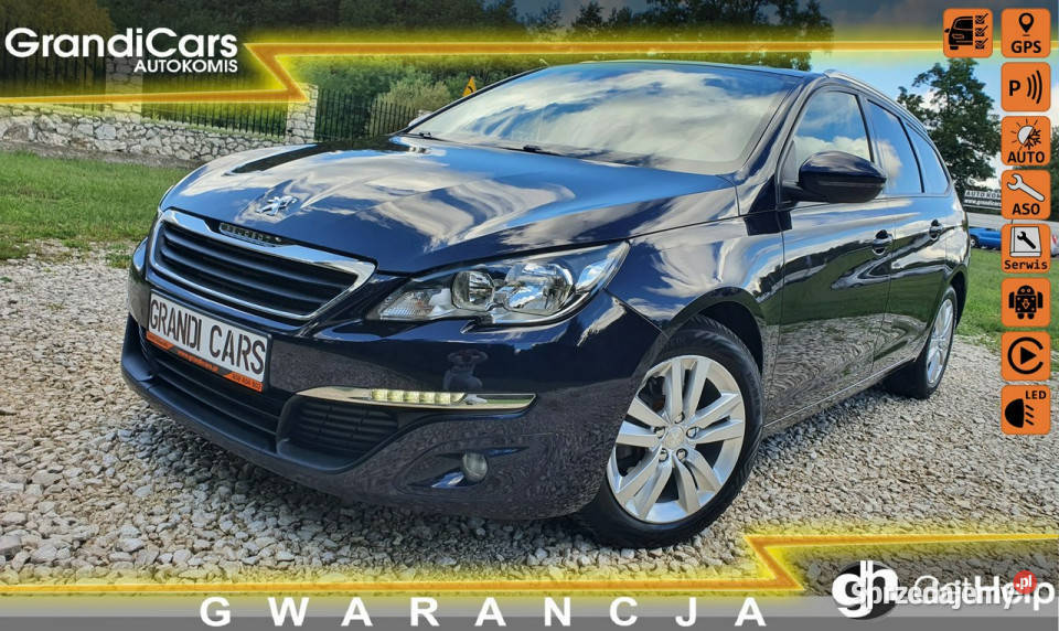 Peugeot 308 SW 16 HDI 120 NAVI Parktronic wspomaganie kierownicy Chmielnik