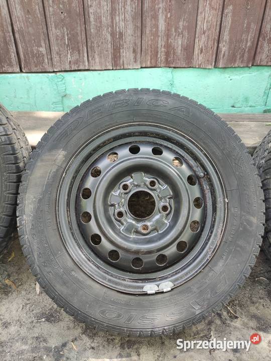 Kola 3 Mazda 14 5x1143 letnie opony Susiec