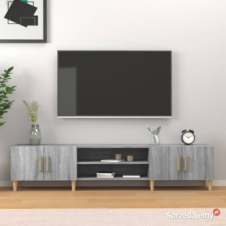 Szafka pod TV szary dąb sonoma 180x315x40 Warszawa sprzedam