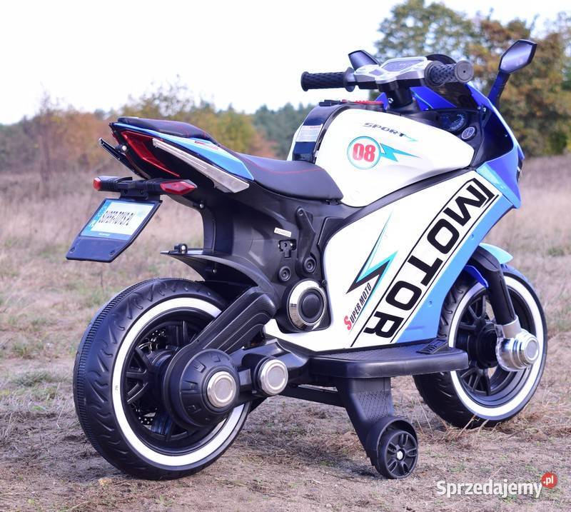 DUŻY MOTOR ŚCIGACZ STRONG 2 EXCLUSIVE ŚWIECĄCE Pojazdy elektryczne i spalinowe Toruń
