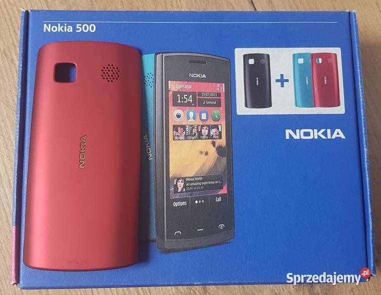 Nokia 500 Nowa Obudowa Plecy Panel Golina