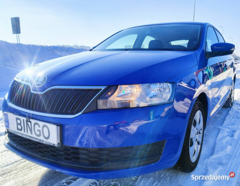 koda RAPID Krajowy Bezwypadkowy kurtyny powietrzne Rapid małopolskie Harklowa