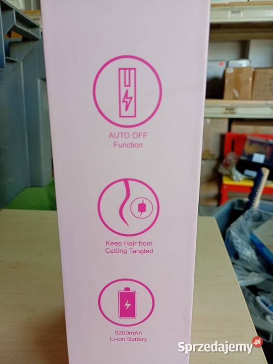Bezprzewodowa Lokówka Automatyczna CrazyBeauty Przysucha